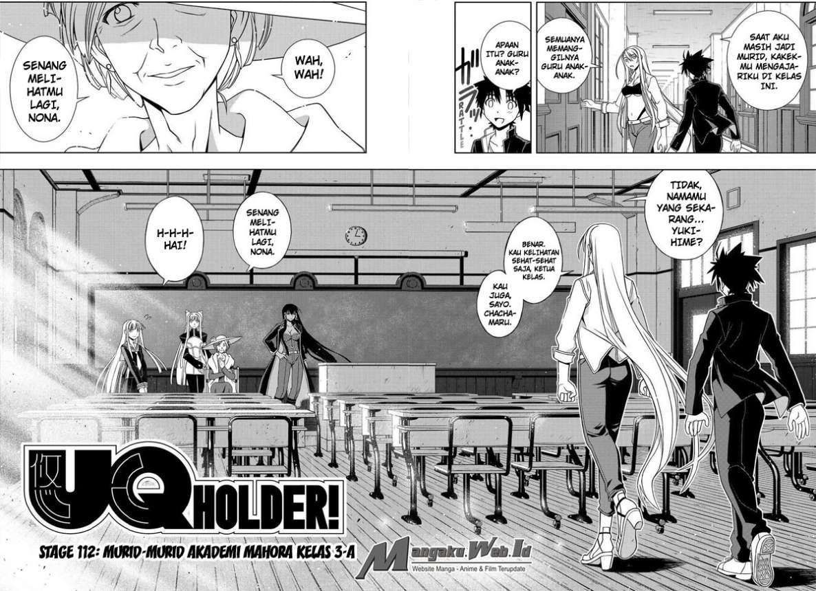 UQ Holder! Chapter 112 Gambar 3