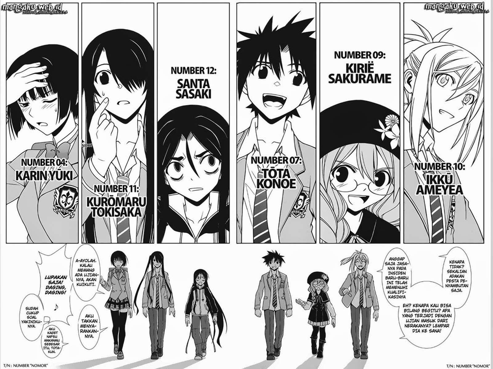 UQ Holder! Chapter 62 Gambar 12