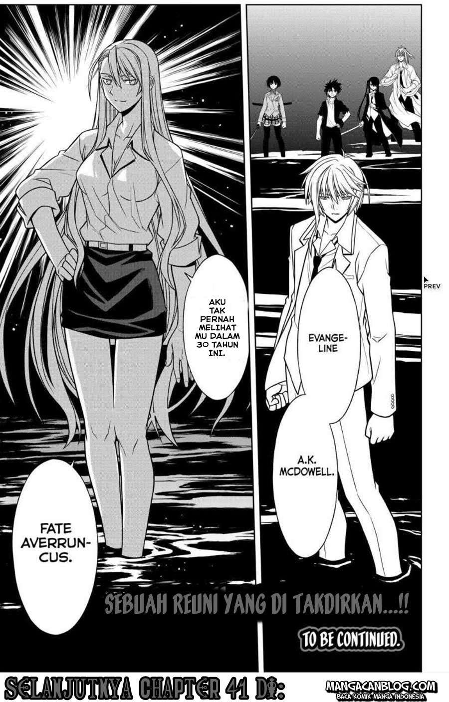 UQ Holder! Chapter 40 Gambar 21