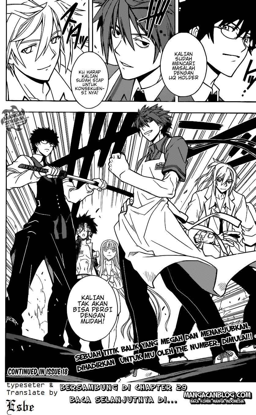 UQ Holder! Chapter 28 Gambar 17