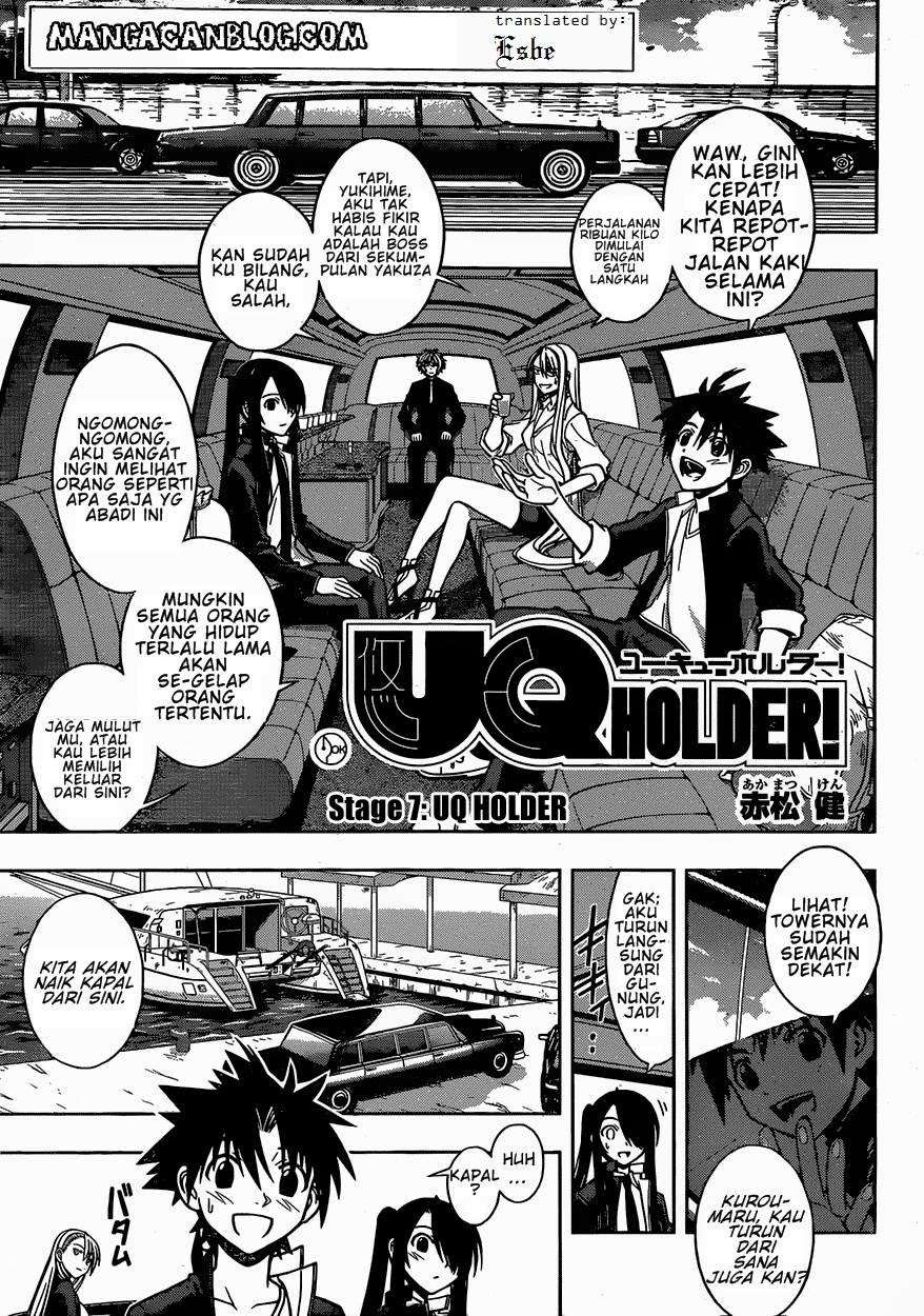 Baca Manga UQ Holder! Chapter 7 Gambar 2