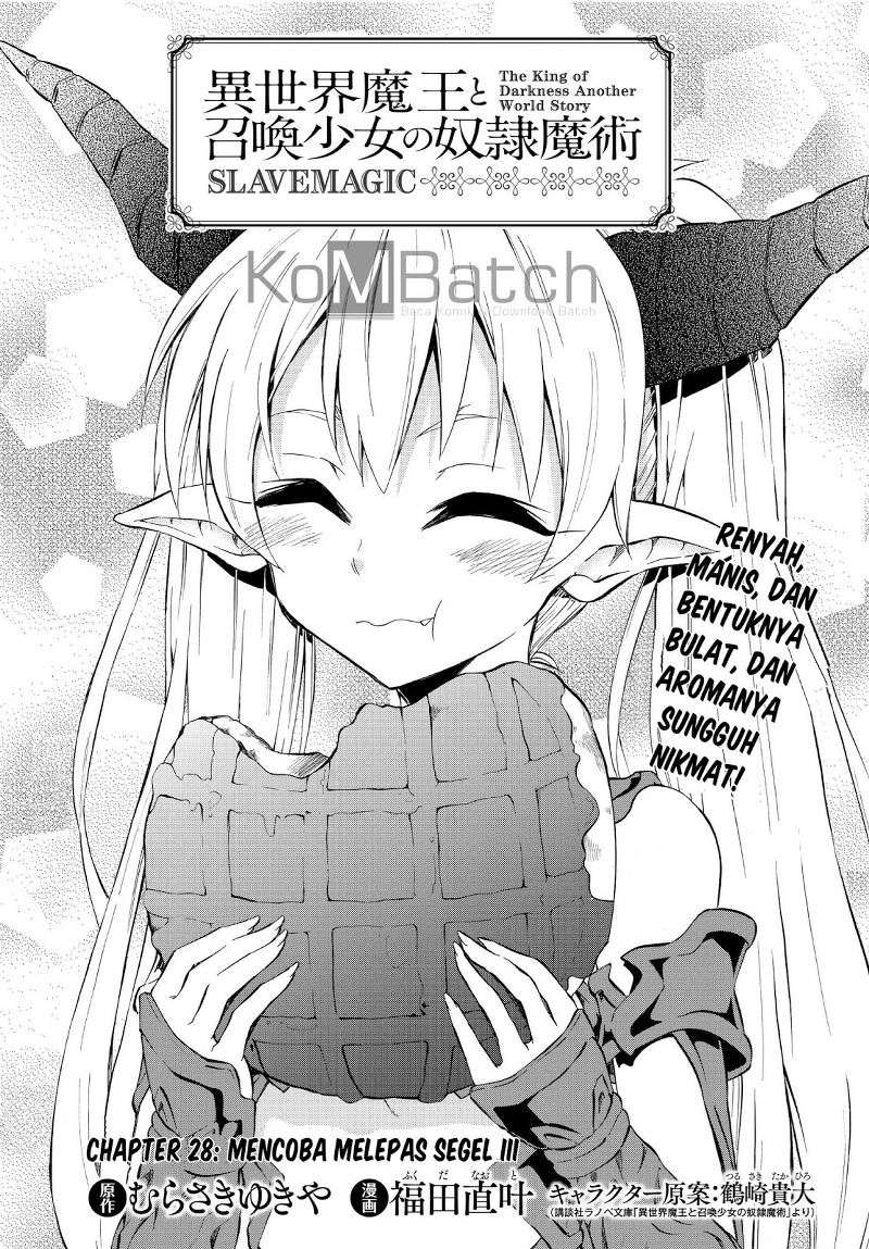 Isekai Maou to Shoukan Shoujo no Dorei Majutsu Chapter 28.1 Gambar 3