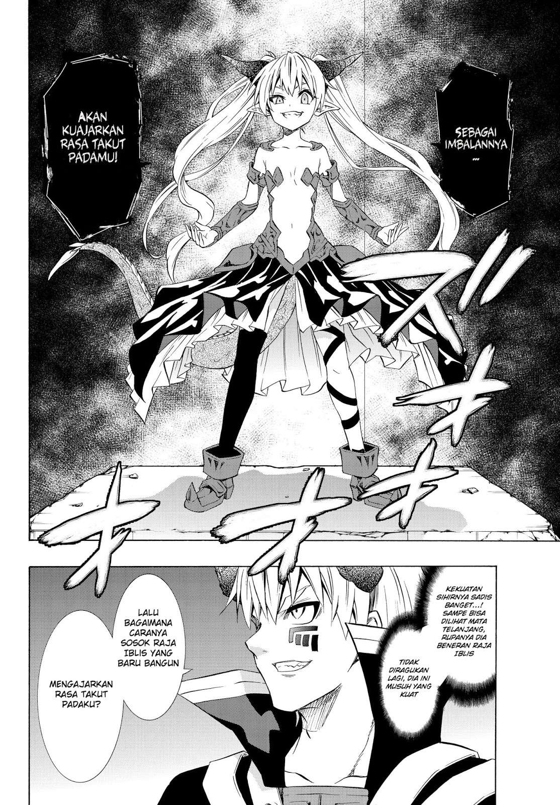 Isekai Maou to Shoukan Shoujo no Dorei Majutsu Chapter 27.1 Gambar 16