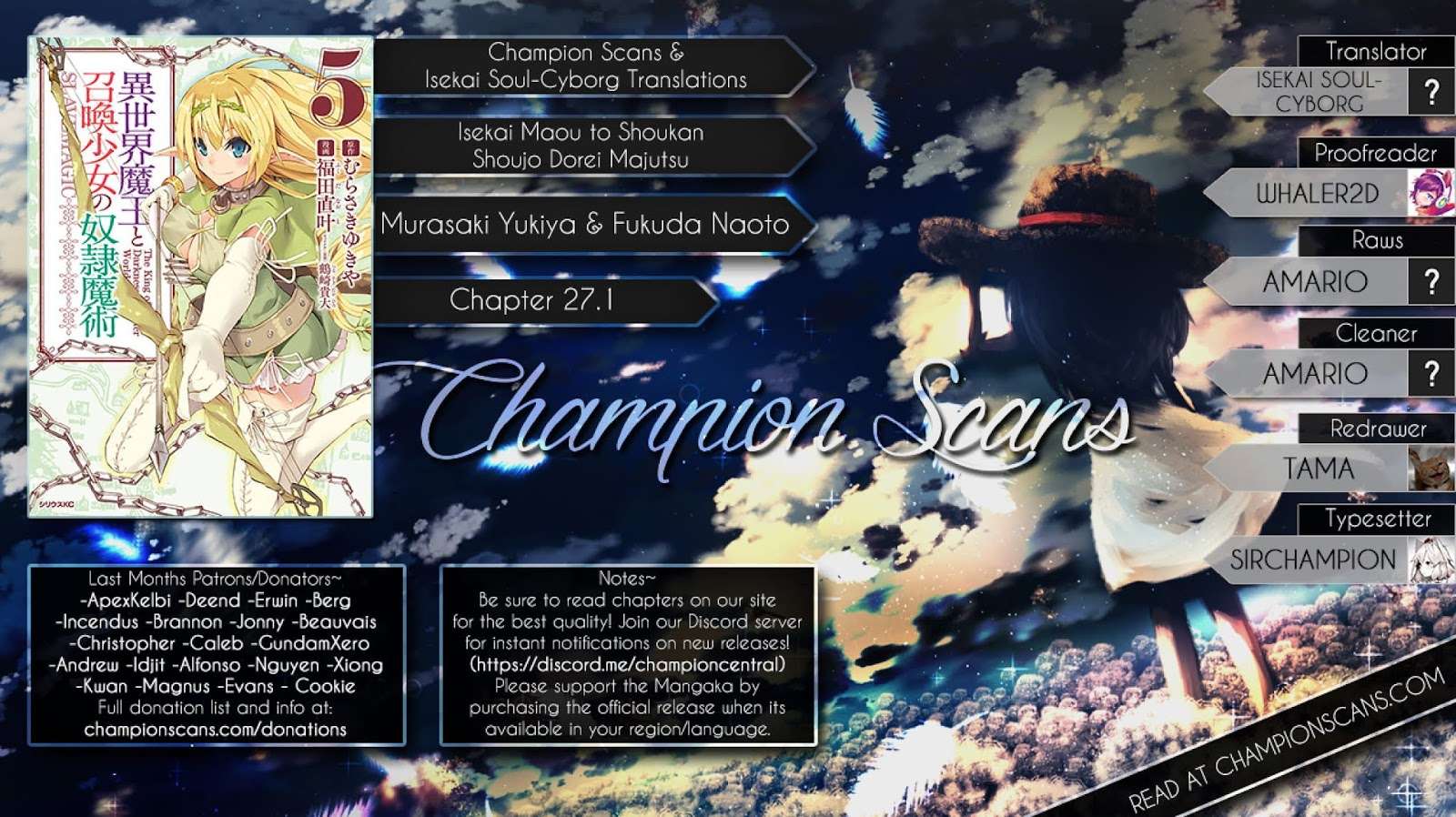 Baca Manga Isekai Maou to Shoukan Shoujo no Dorei Majutsu Chapter 27.1 Gambar 2