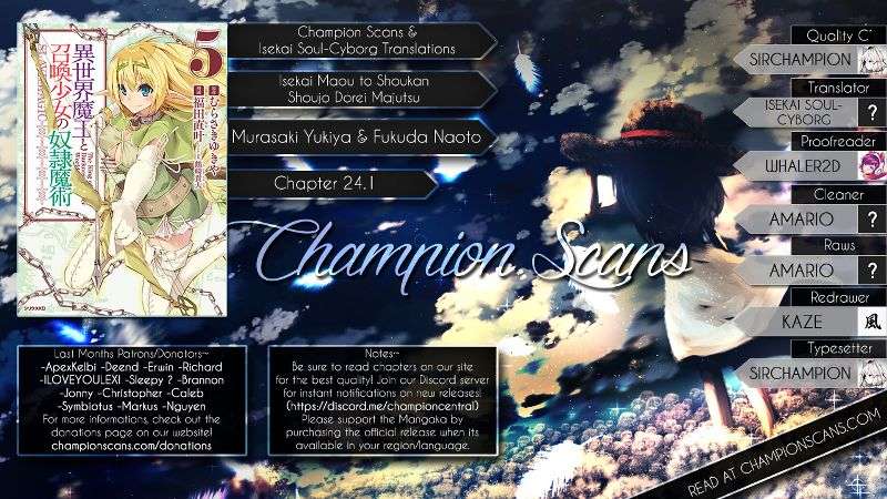 Baca Manga Isekai Maou to Shoukan Shoujo no Dorei Majutsu Chapter 24 Gambar 2