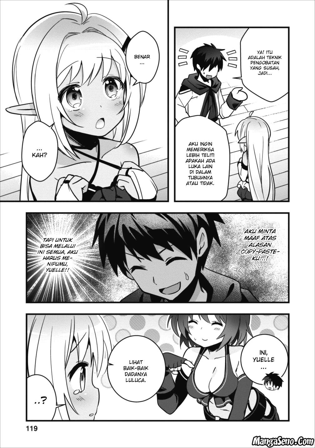 Isekai no Meikyuu Toshi de Chiyu Mahoutsukai Yattemasu Chapter 4 Gambar 25