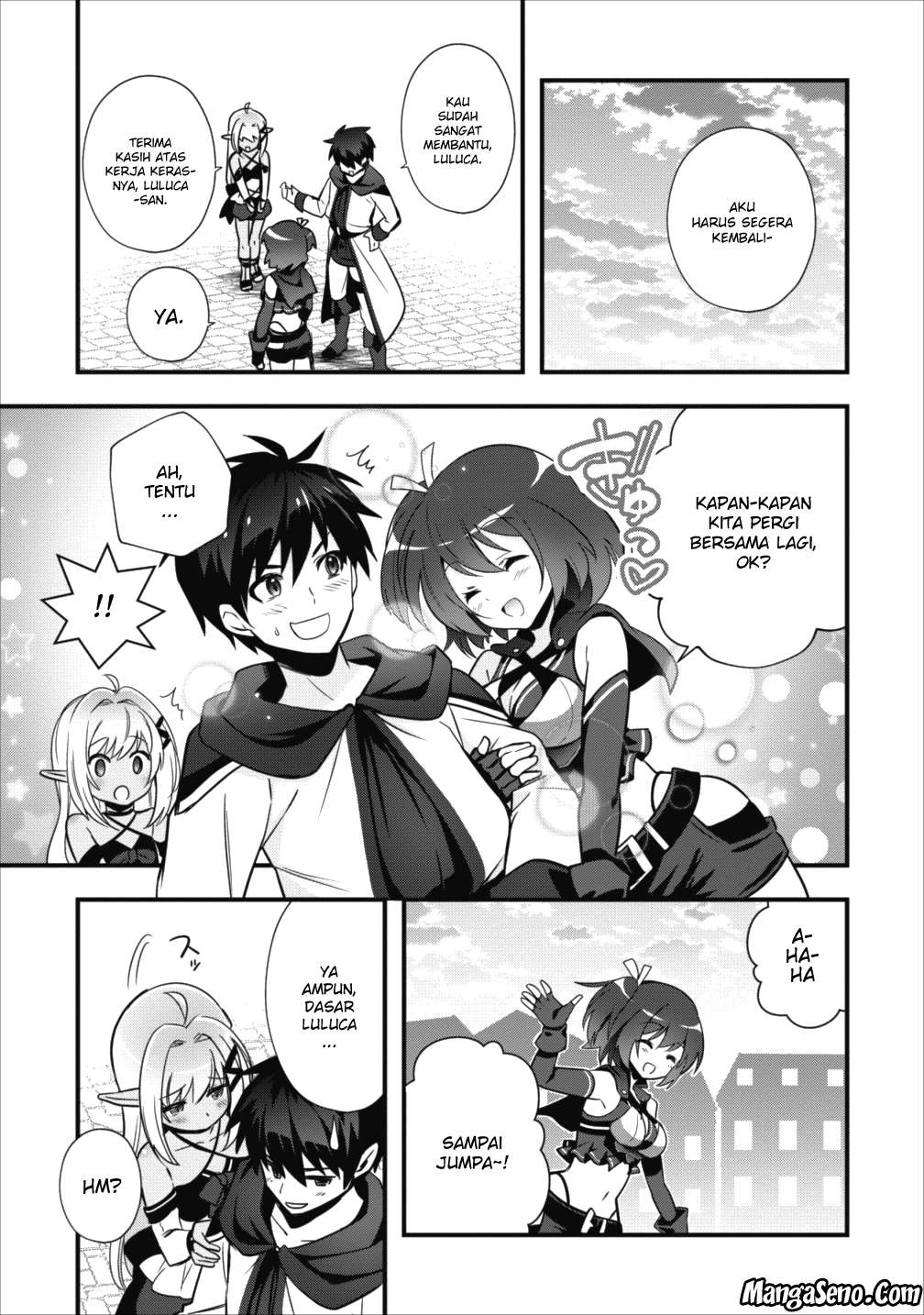Isekai no Meikyuu Toshi de Chiyu Mahoutsukai Yattemasu Chapter 4 Gambar 3