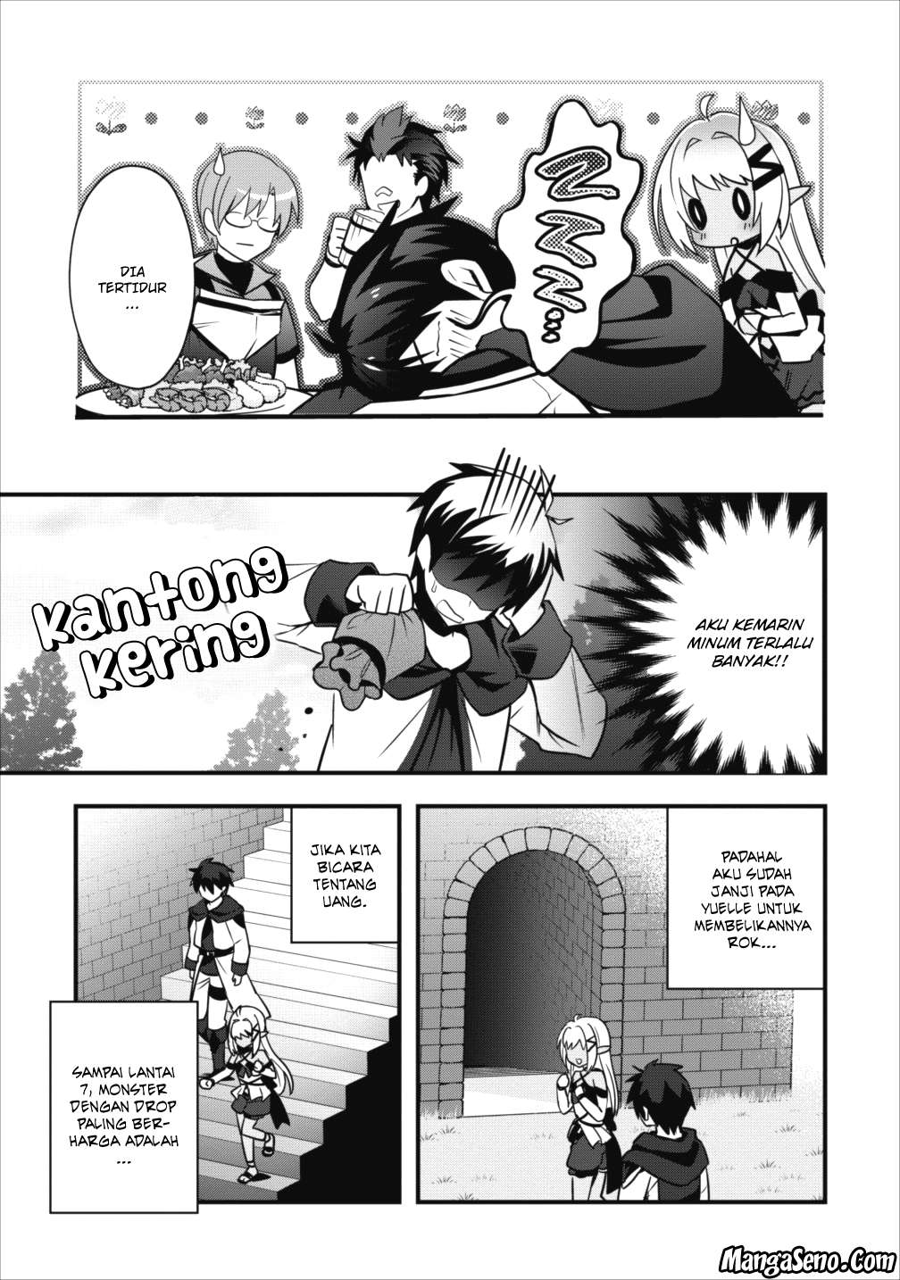 Isekai no Meikyuu Toshi de Chiyu Mahoutsukai Yattemasu Chapter 4 Gambar 9