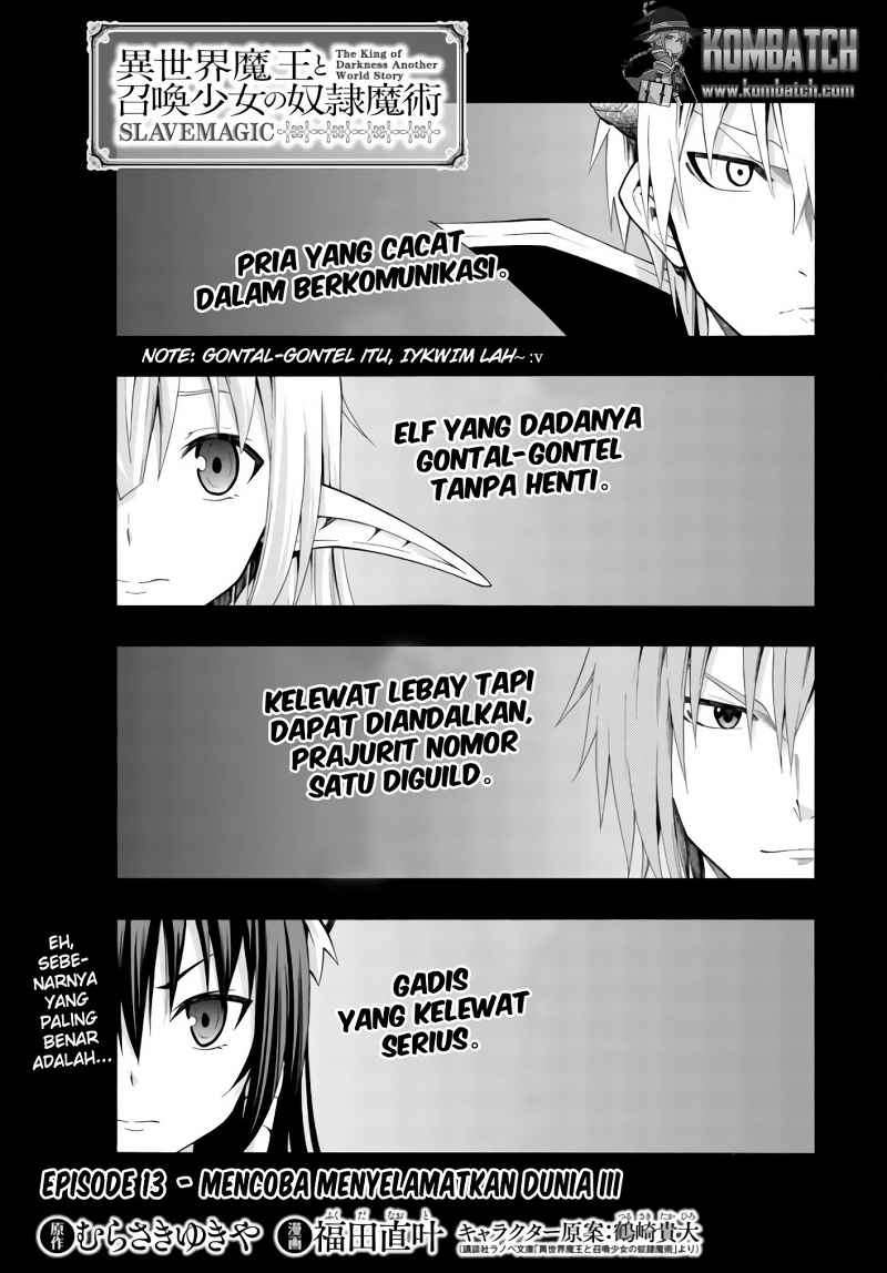 Isekai Maou to Shoukan Shoujo no Dorei Majutsu Chapter 11 Gambar 3