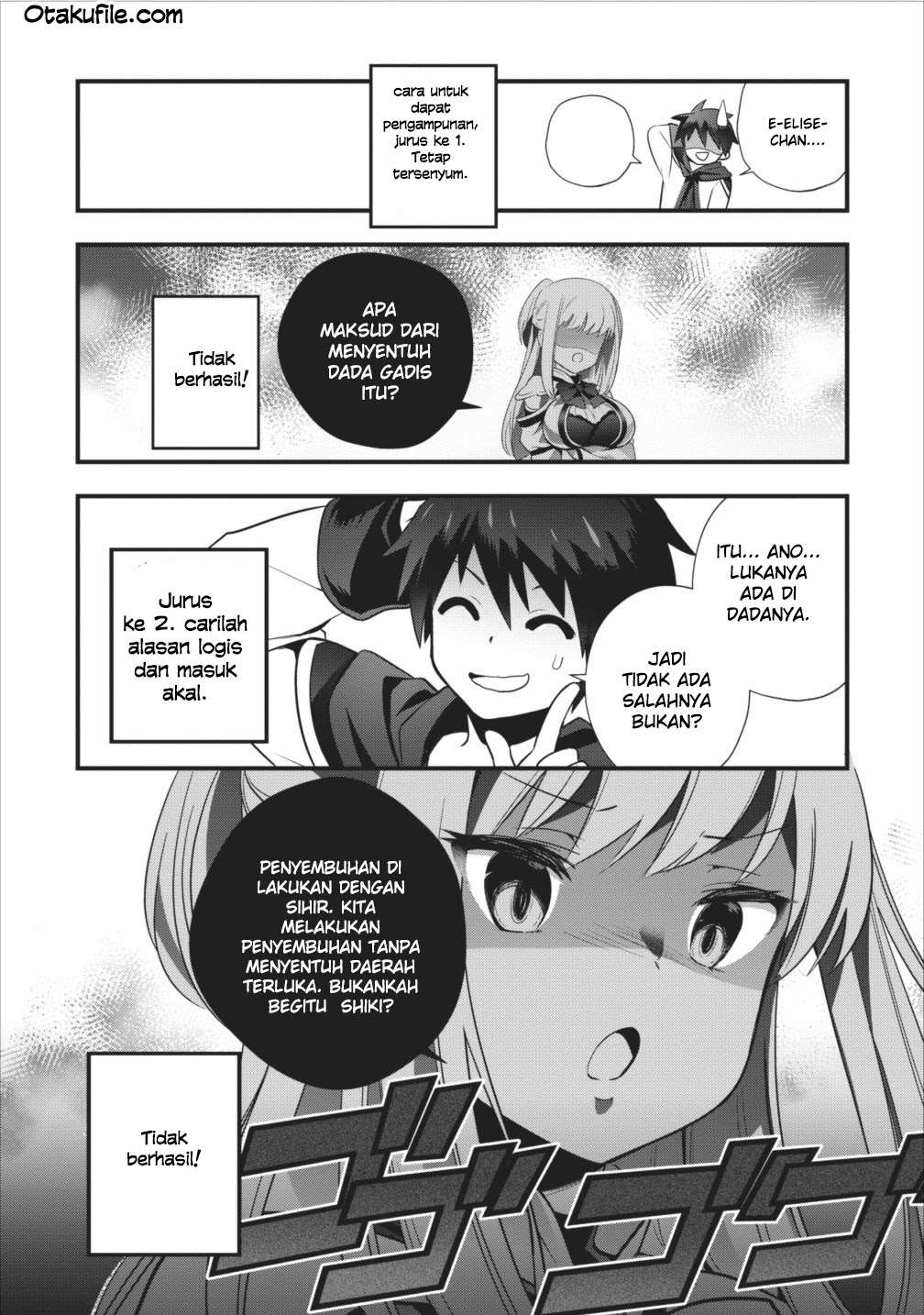 Isekai no Meikyuu Toshi de Chiyu Mahoutsukai Yattemasu Chapter 1 Gambar 10