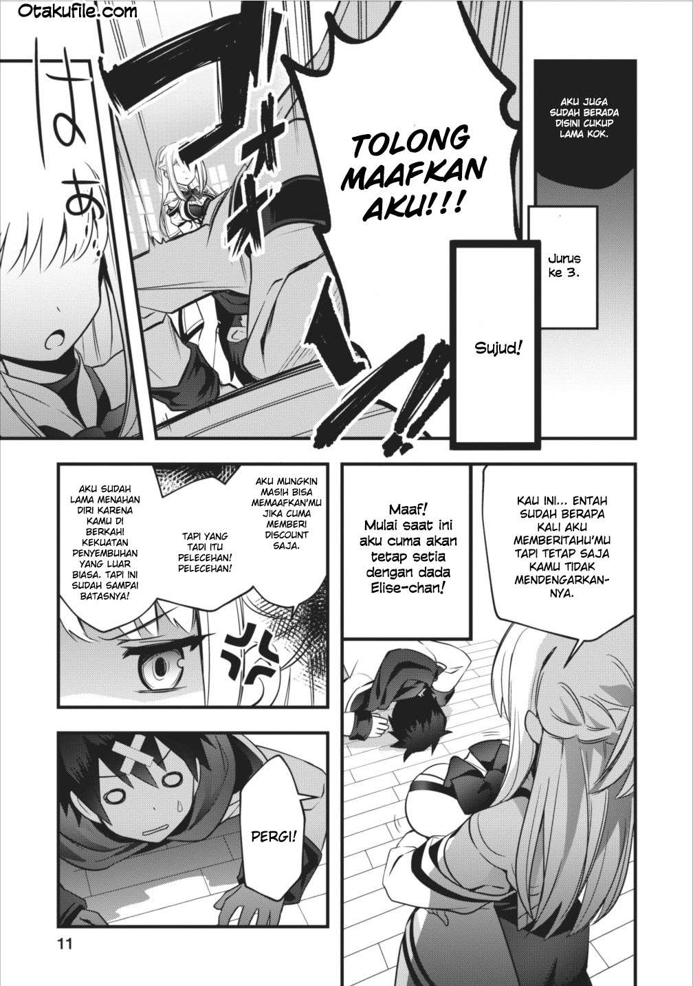 Isekai no Meikyuu Toshi de Chiyu Mahoutsukai Yattemasu Chapter 1 Gambar 11