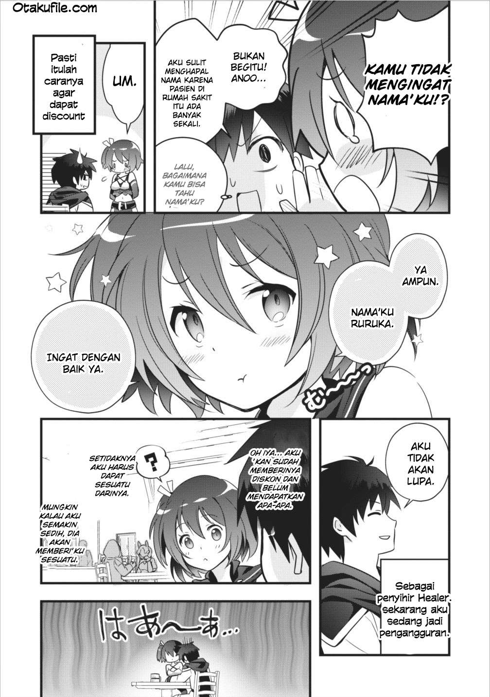 Isekai no Meikyuu Toshi de Chiyu Mahoutsukai Yattemasu Chapter 1 Gambar 15