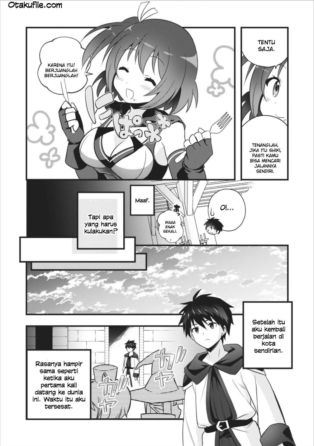 Isekai no Meikyuu Toshi de Chiyu Mahoutsukai Yattemasu Chapter 1 Gambar 18