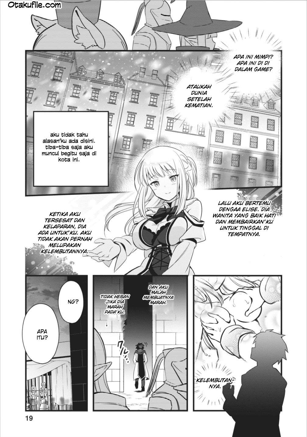 Isekai no Meikyuu Toshi de Chiyu Mahoutsukai Yattemasu Chapter 1 Gambar 19