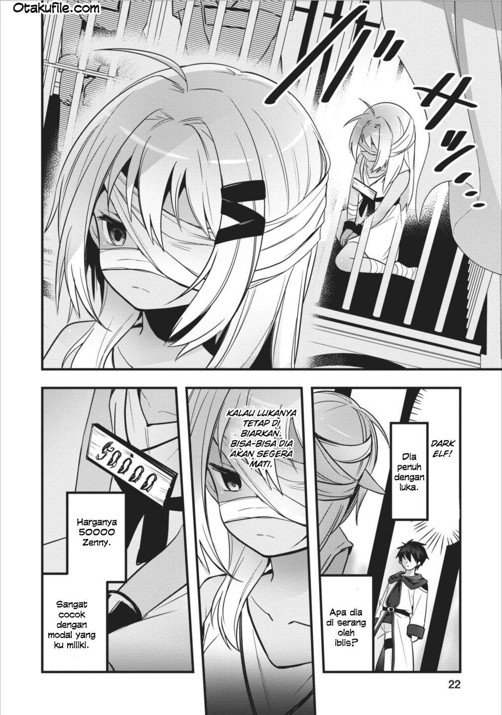 Isekai no Meikyuu Toshi de Chiyu Mahoutsukai Yattemasu Chapter 1 Gambar 22
