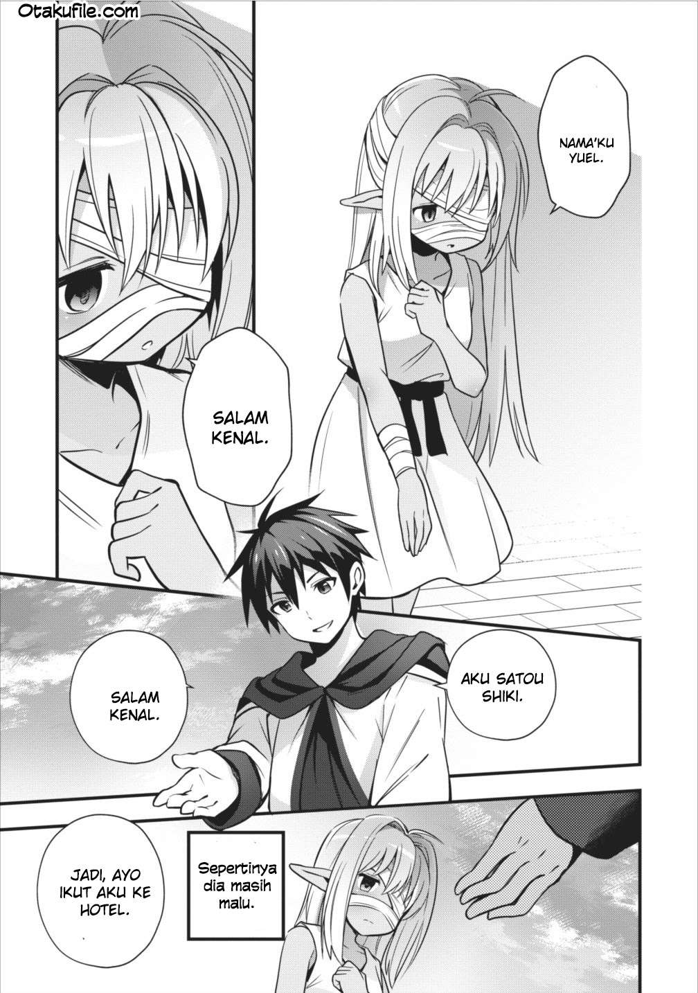 Isekai no Meikyuu Toshi de Chiyu Mahoutsukai Yattemasu Chapter 1 Gambar 25