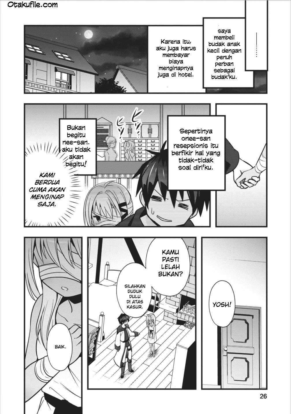 Isekai no Meikyuu Toshi de Chiyu Mahoutsukai Yattemasu Chapter 1 Gambar 26