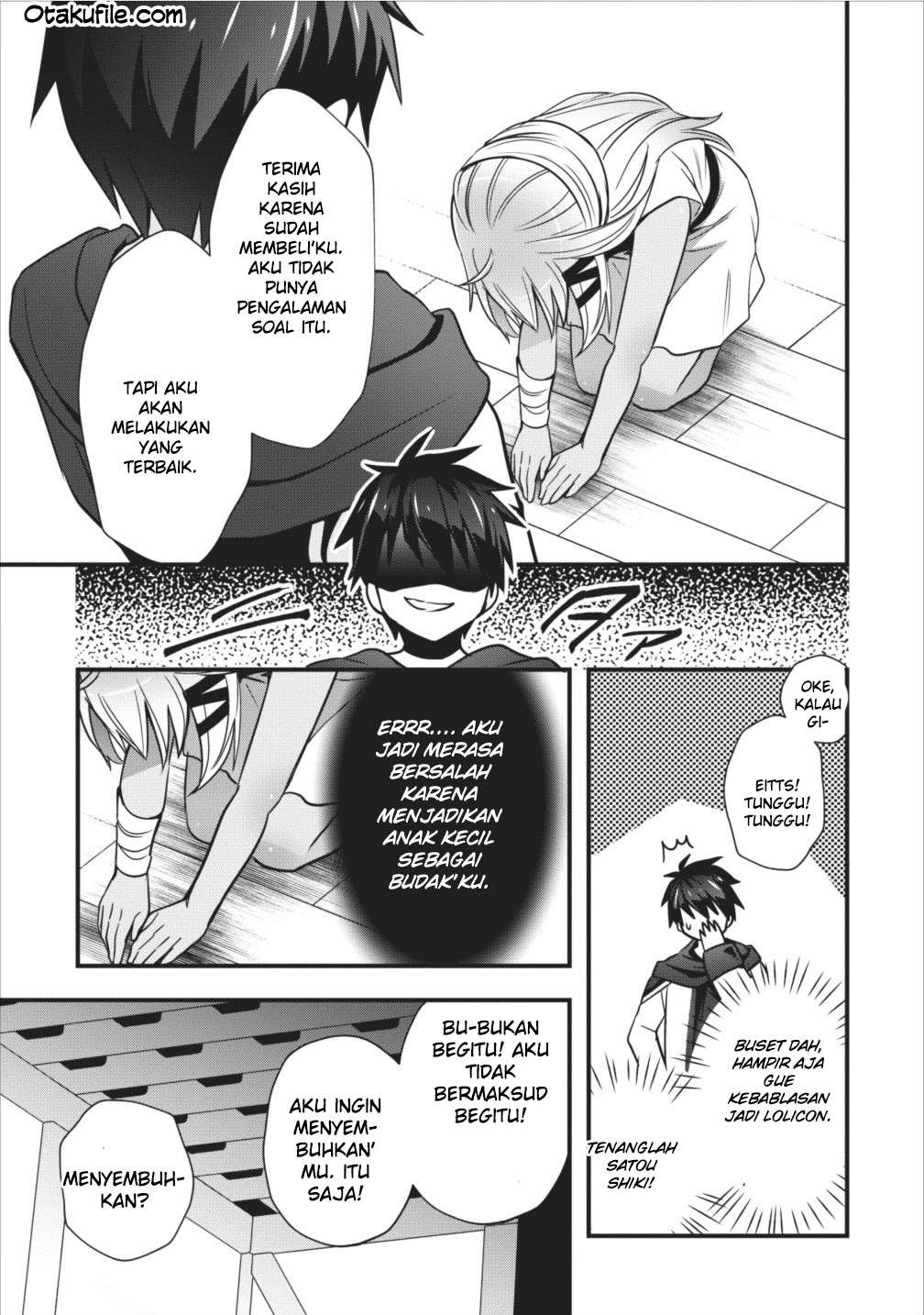 Isekai no Meikyuu Toshi de Chiyu Mahoutsukai Yattemasu Chapter 1 Gambar 27