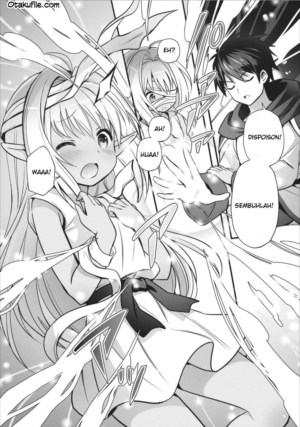 Isekai no Meikyuu Toshi de Chiyu Mahoutsukai Yattemasu Chapter 1 Gambar 28