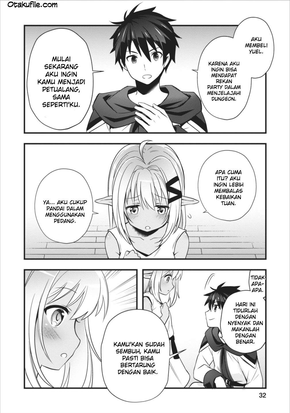 Isekai no Meikyuu Toshi de Chiyu Mahoutsukai Yattemasu Chapter 1 Gambar 32