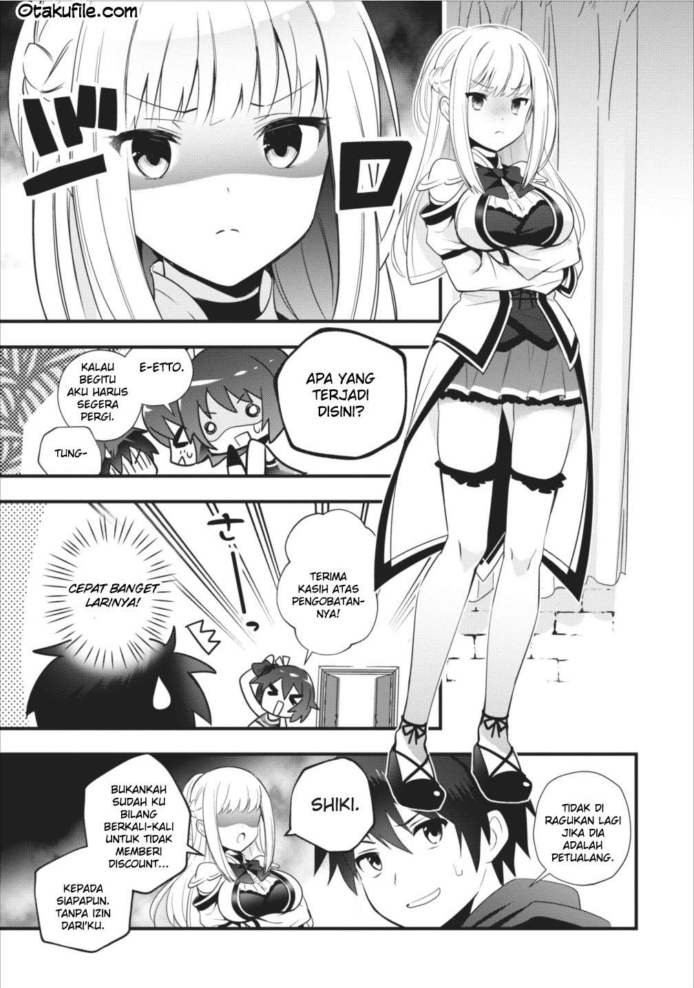 Isekai no Meikyuu Toshi de Chiyu Mahoutsukai Yattemasu Chapter 1 Gambar 9