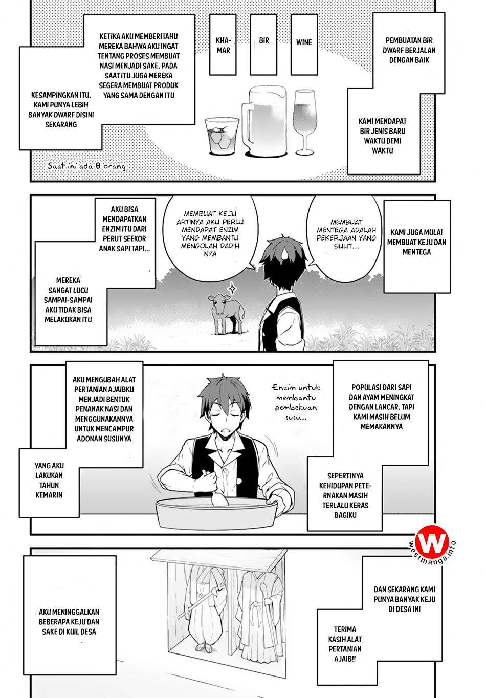 Isekai Nonbiri Nouka Chapter 35 Gambar 9