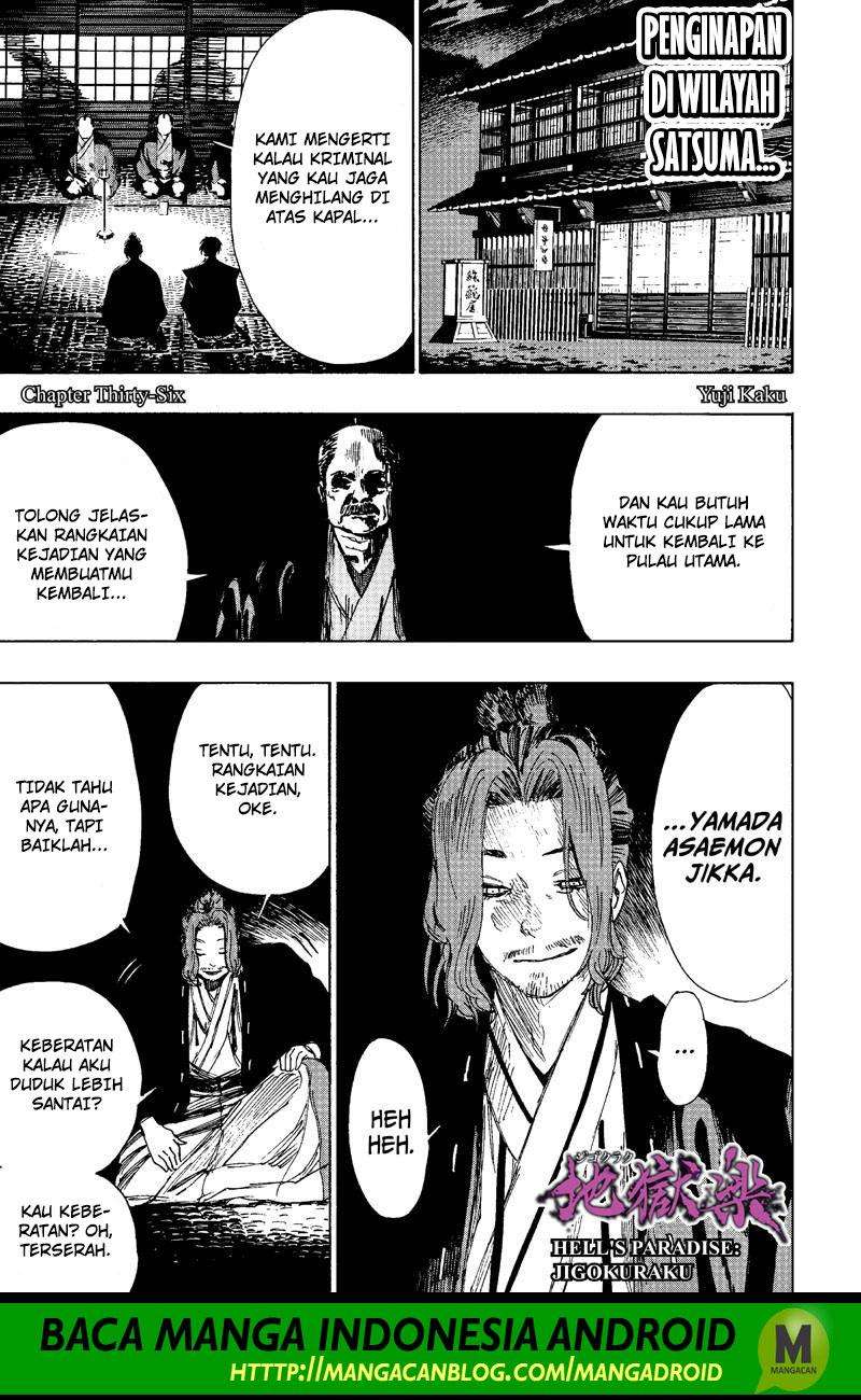 Baca Komik Jigokuraku Chapter 36 Gambar 1