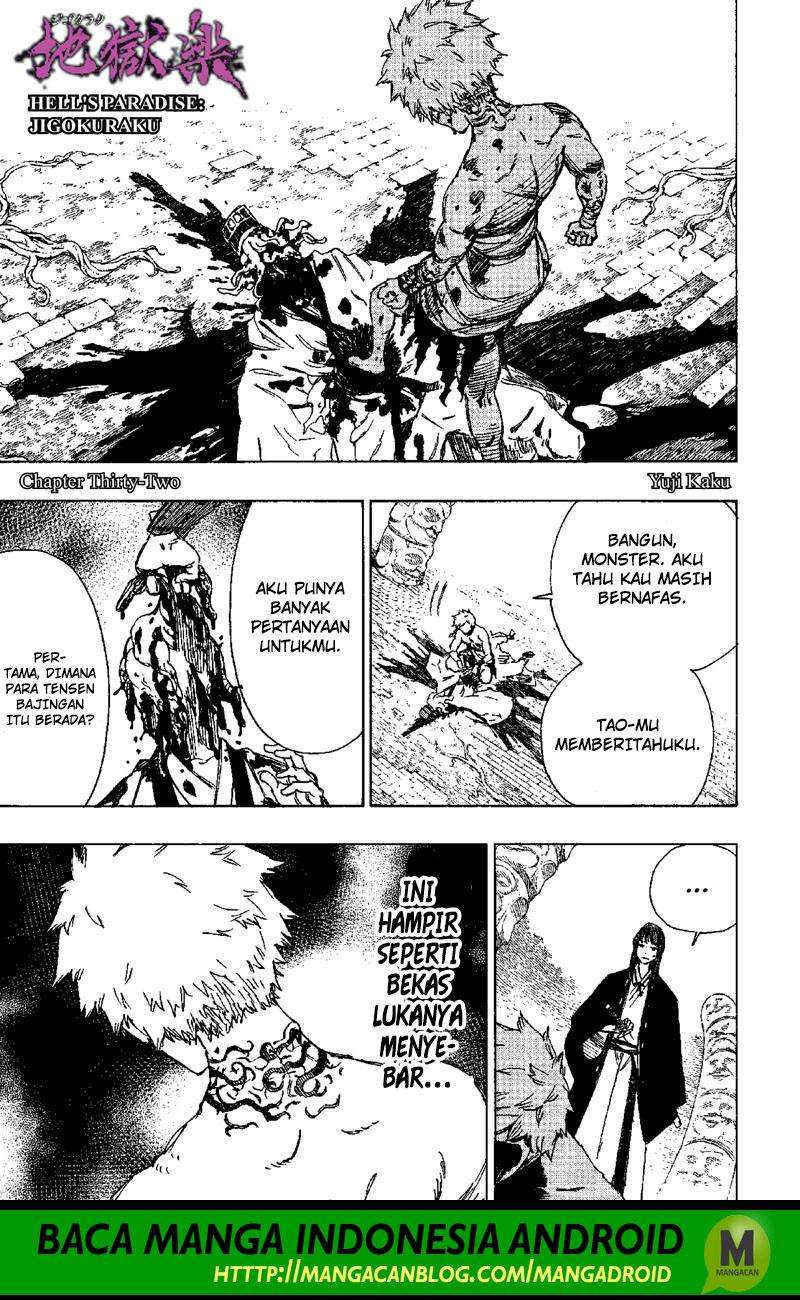 Baca Komik Jigokuraku Chapter 32 Gambar 1