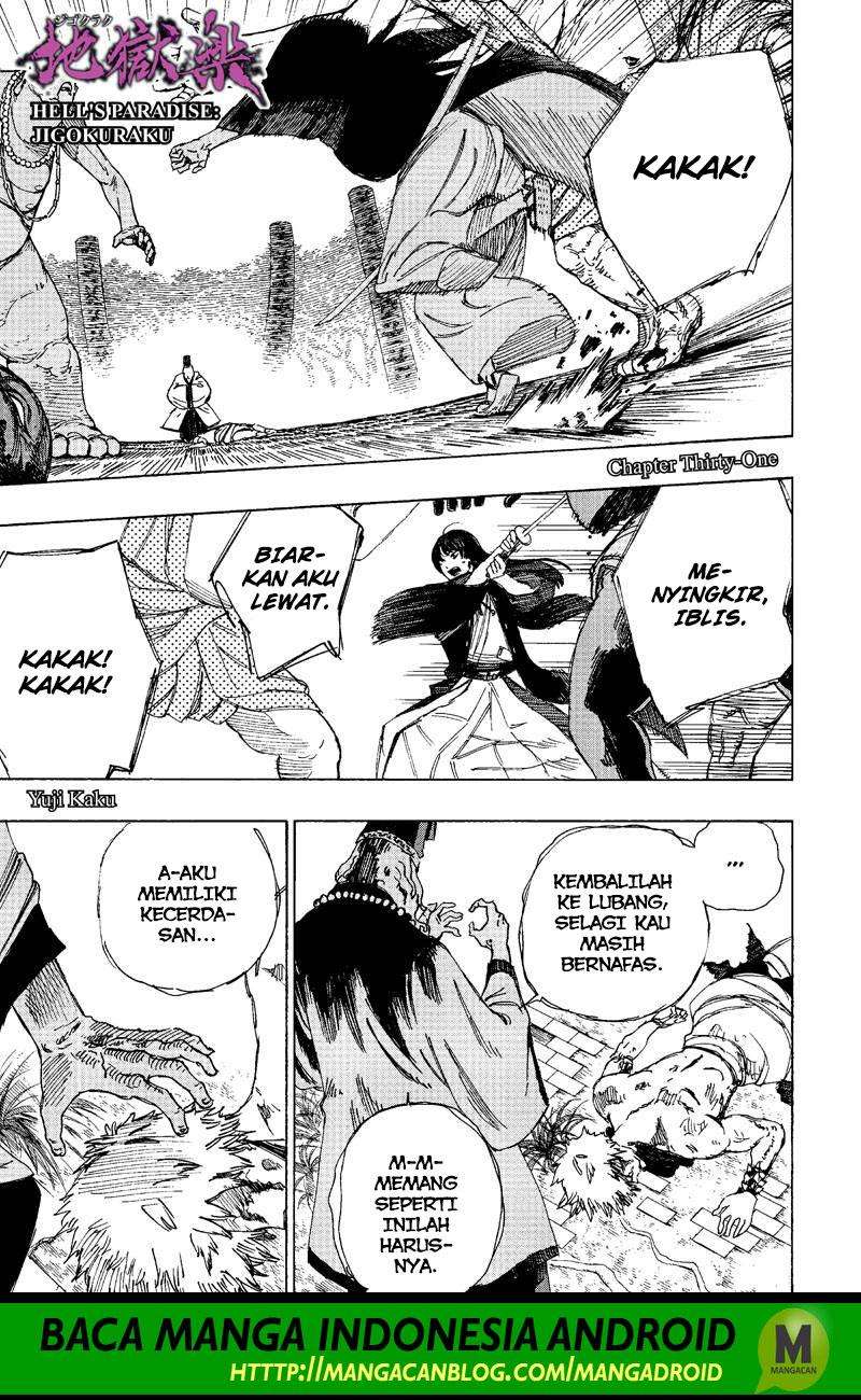 Baca Komik Jigokuraku Chapter 31 Gambar 1