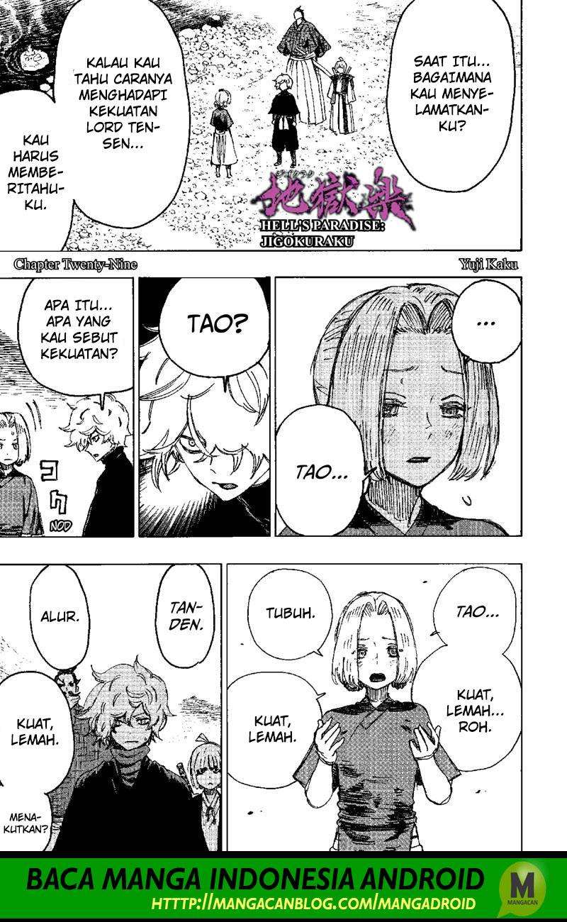 Baca Komik Jigokuraku Chapter 29 Gambar 1