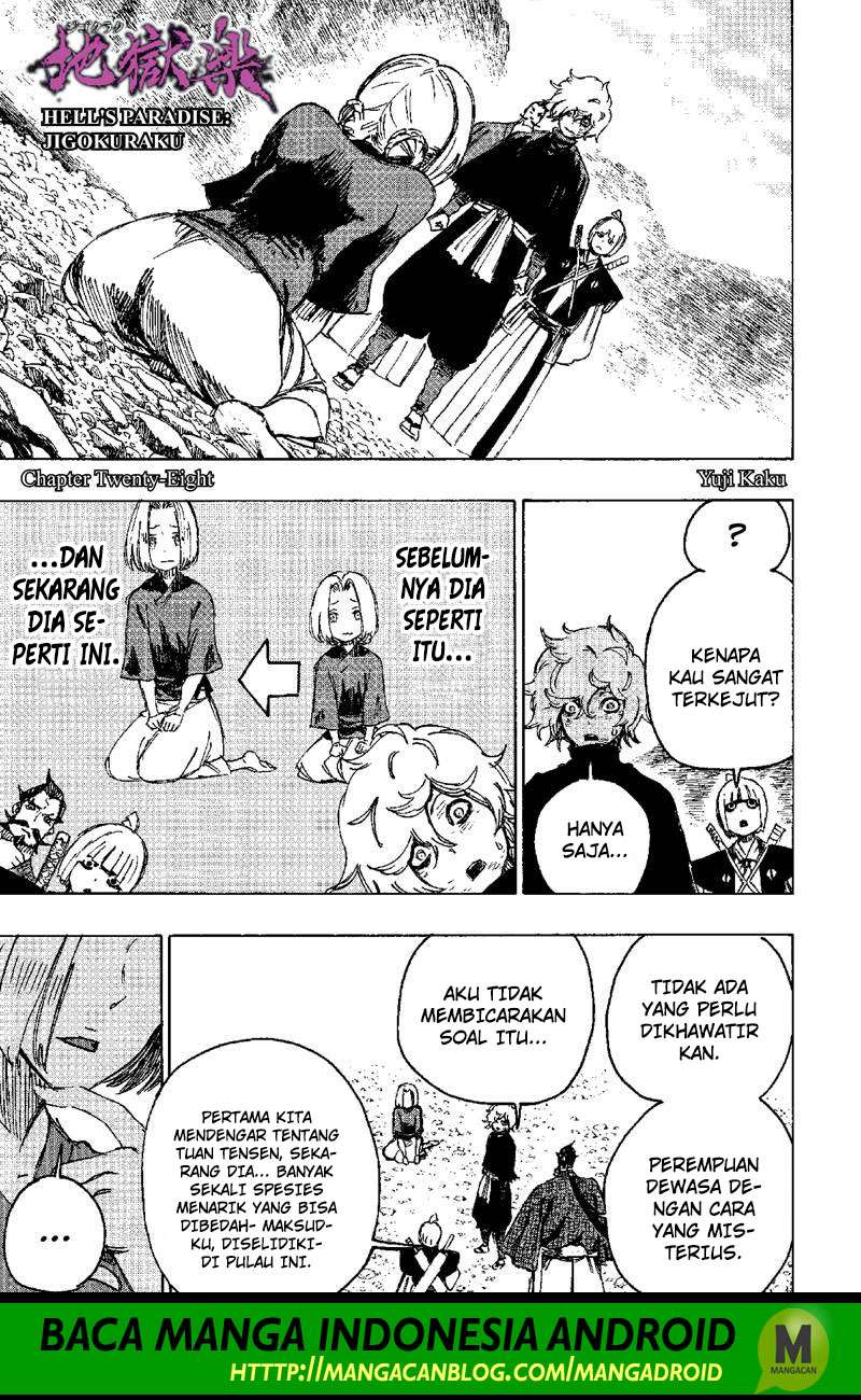 Baca Komik Jigokuraku Chapter 28 Gambar 1