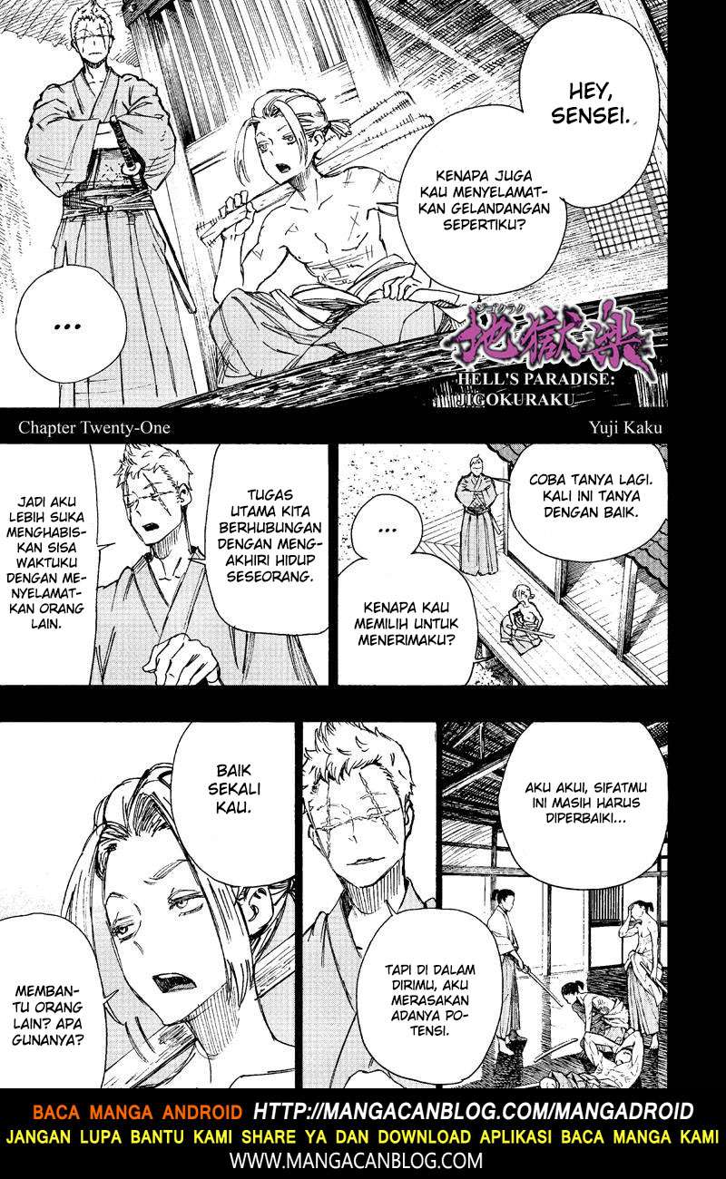 Baca Komik Jigokuraku Chapter 21 Gambar 1