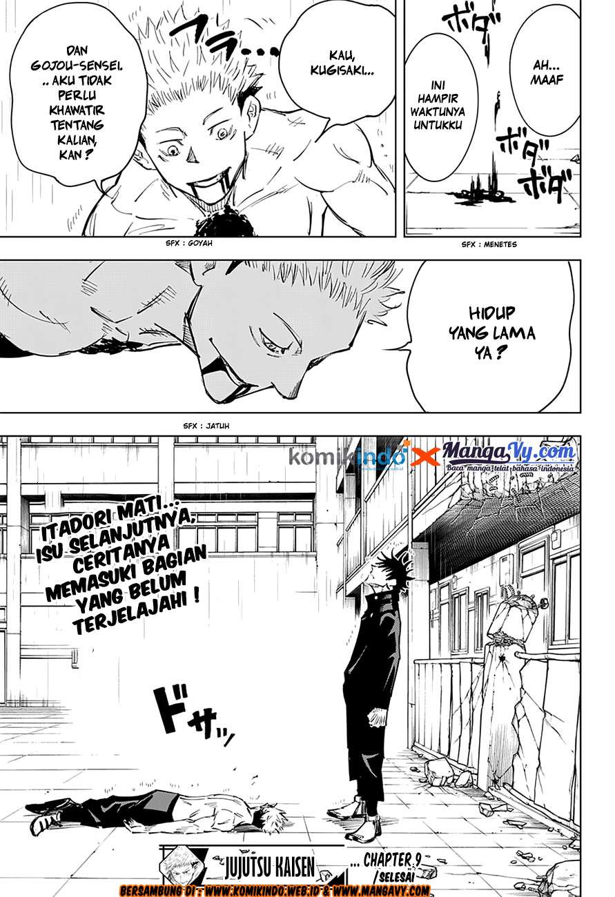 Jujutsu Kaisen Chapter 9 Gambar 22