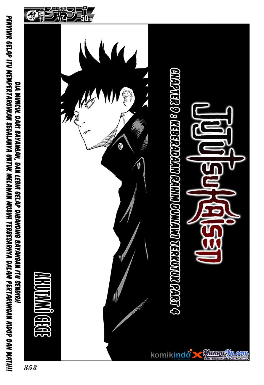 Jujutsu Kaisen Chapter 9 Gambar 3