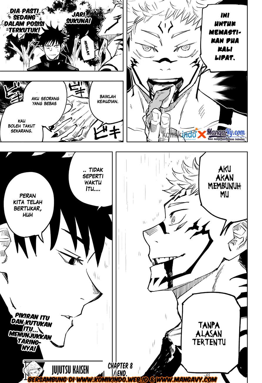 Jujutsu Kaisen Chapter 8 Gambar 21