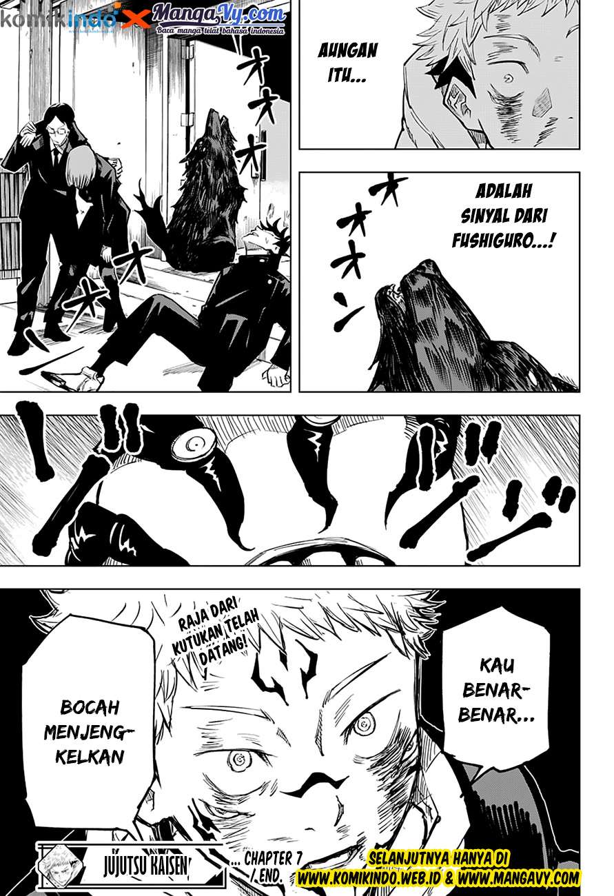 Jujutsu Kaisen Chapter 7 Gambar 20