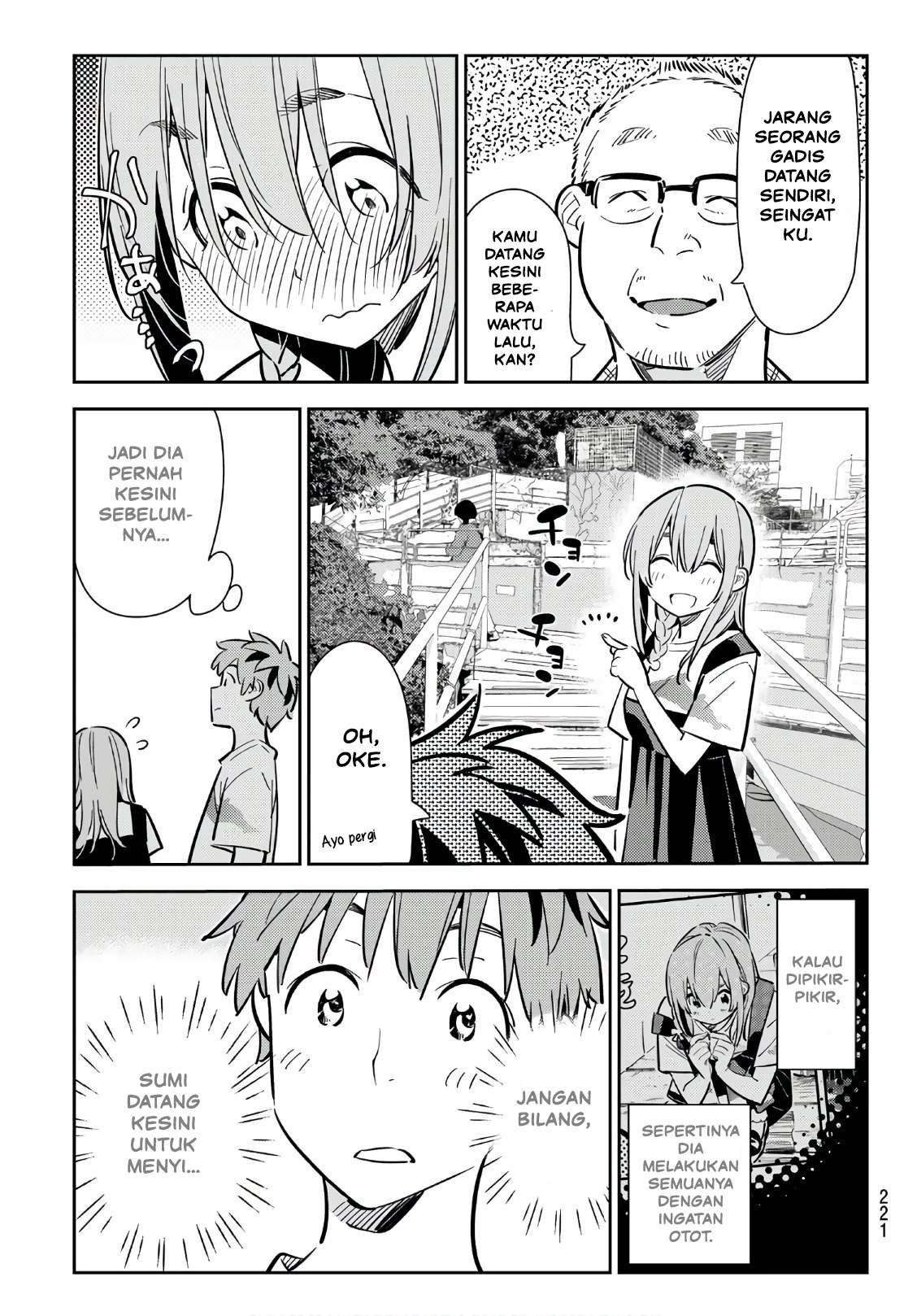 Kanojo Okarishimasu Chapter 96 Gambar 18