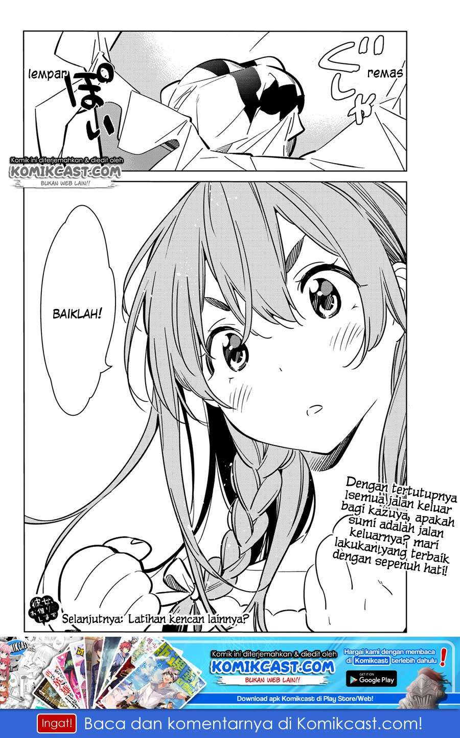 Kanojo Okarishimasu Chapter 92 Gambar 22