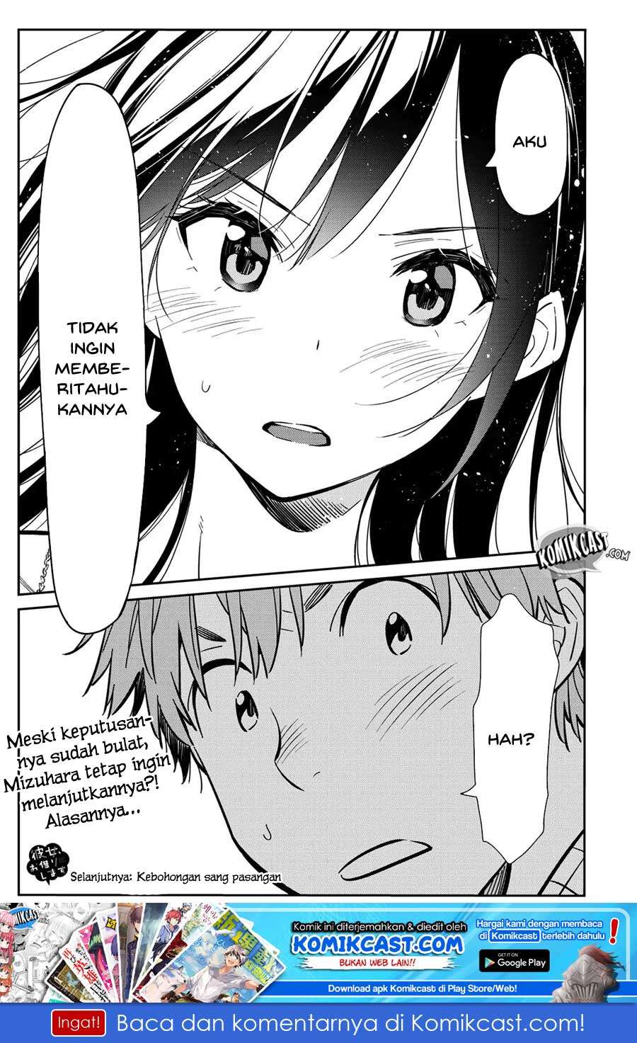 Kanojo Okarishimasu Chapter 90 Gambar 21