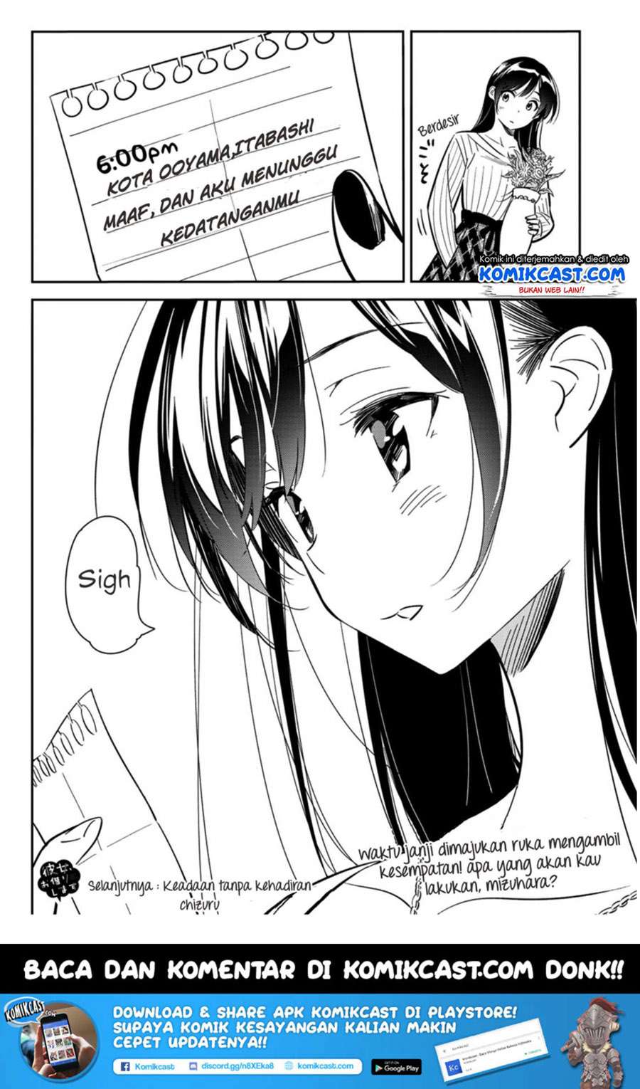 Kanojo Okarishimasu Chapter 84 Gambar 22