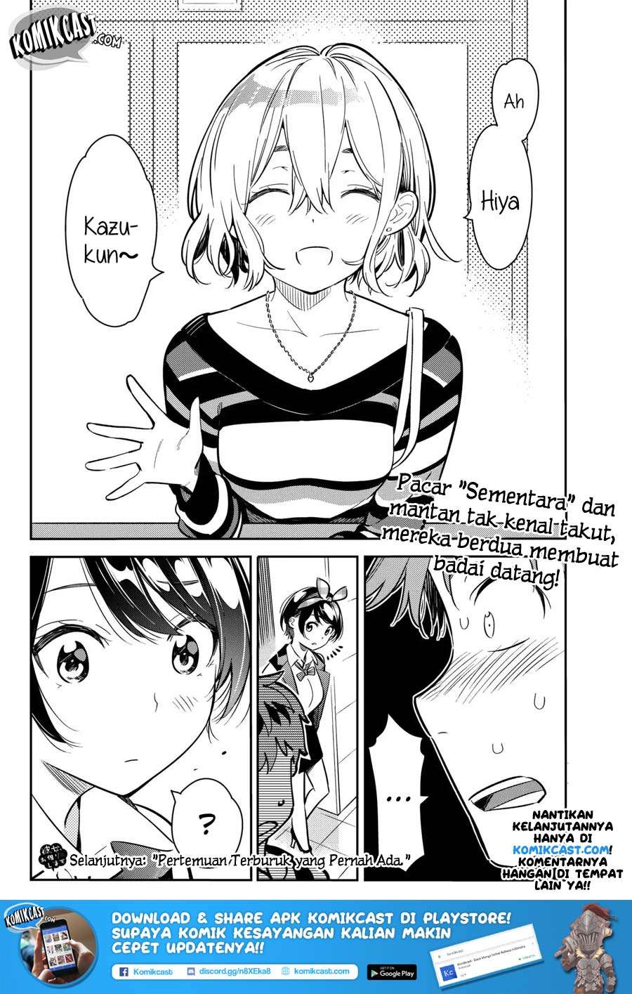 Kanojo Okarishimasu Chapter 74 Gambar 20