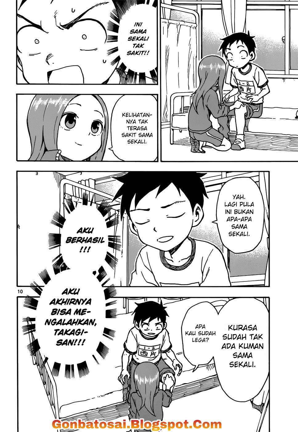 Karakai Jouzu no Takagi-san Chapter 68 Gambar 12