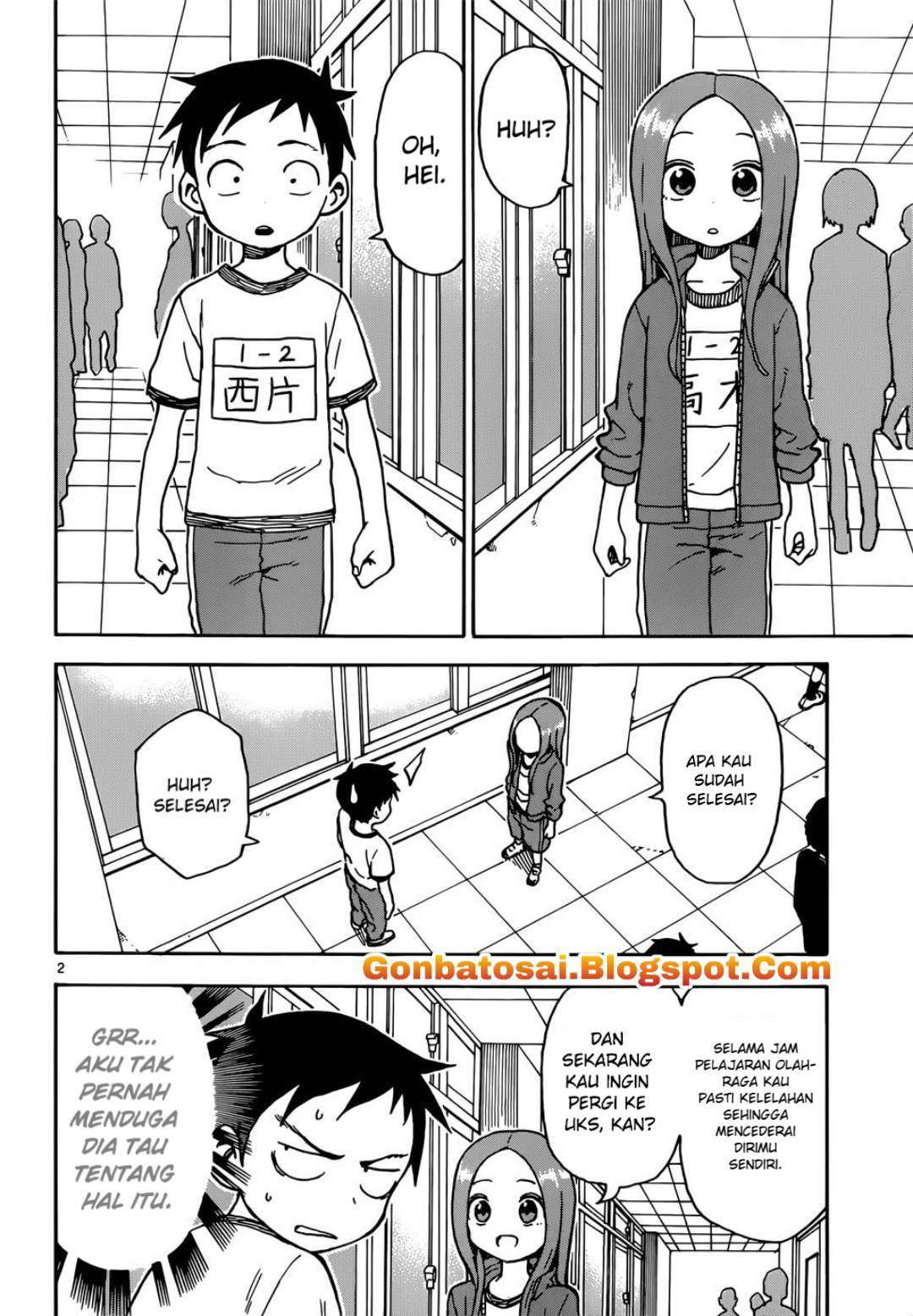 Karakai Jouzu no Takagi-san Chapter 68 Gambar 3