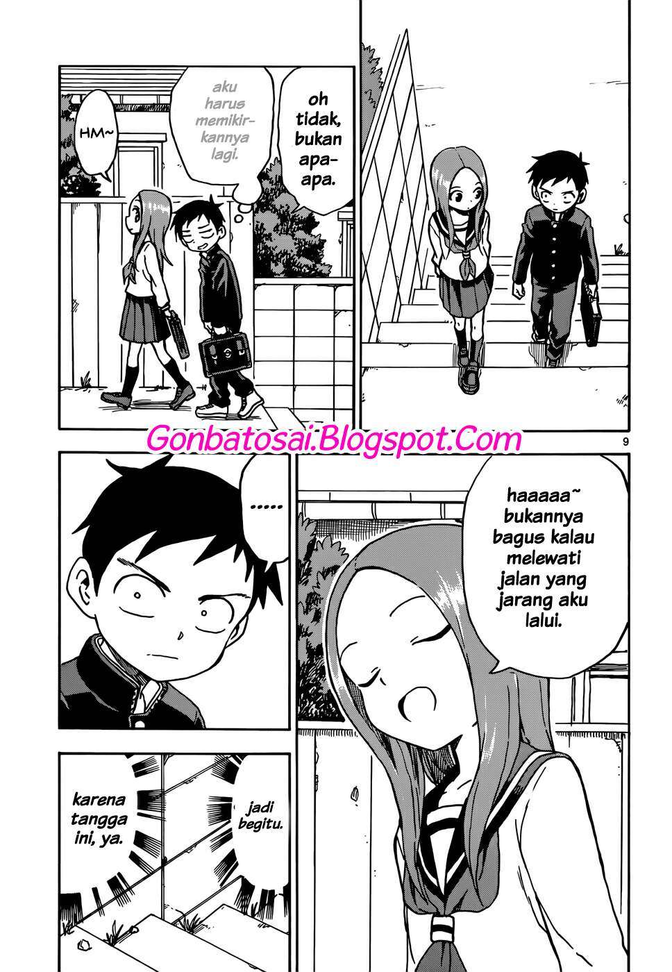 Karakai Jouzu no Takagi-san Chapter 67 Gambar 12