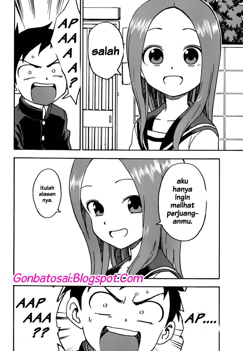 Karakai Jouzu no Takagi-san Chapter 67 Gambar 17