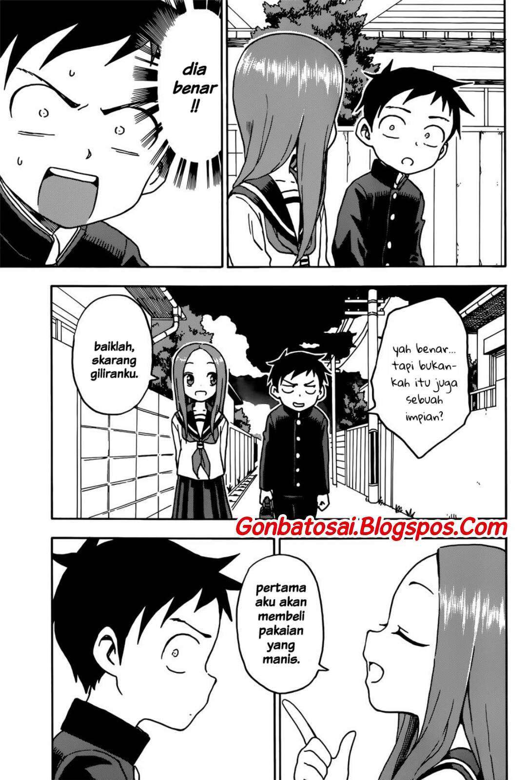 Karakai Jouzu no Takagi-san Chapter 66 Gambar 11