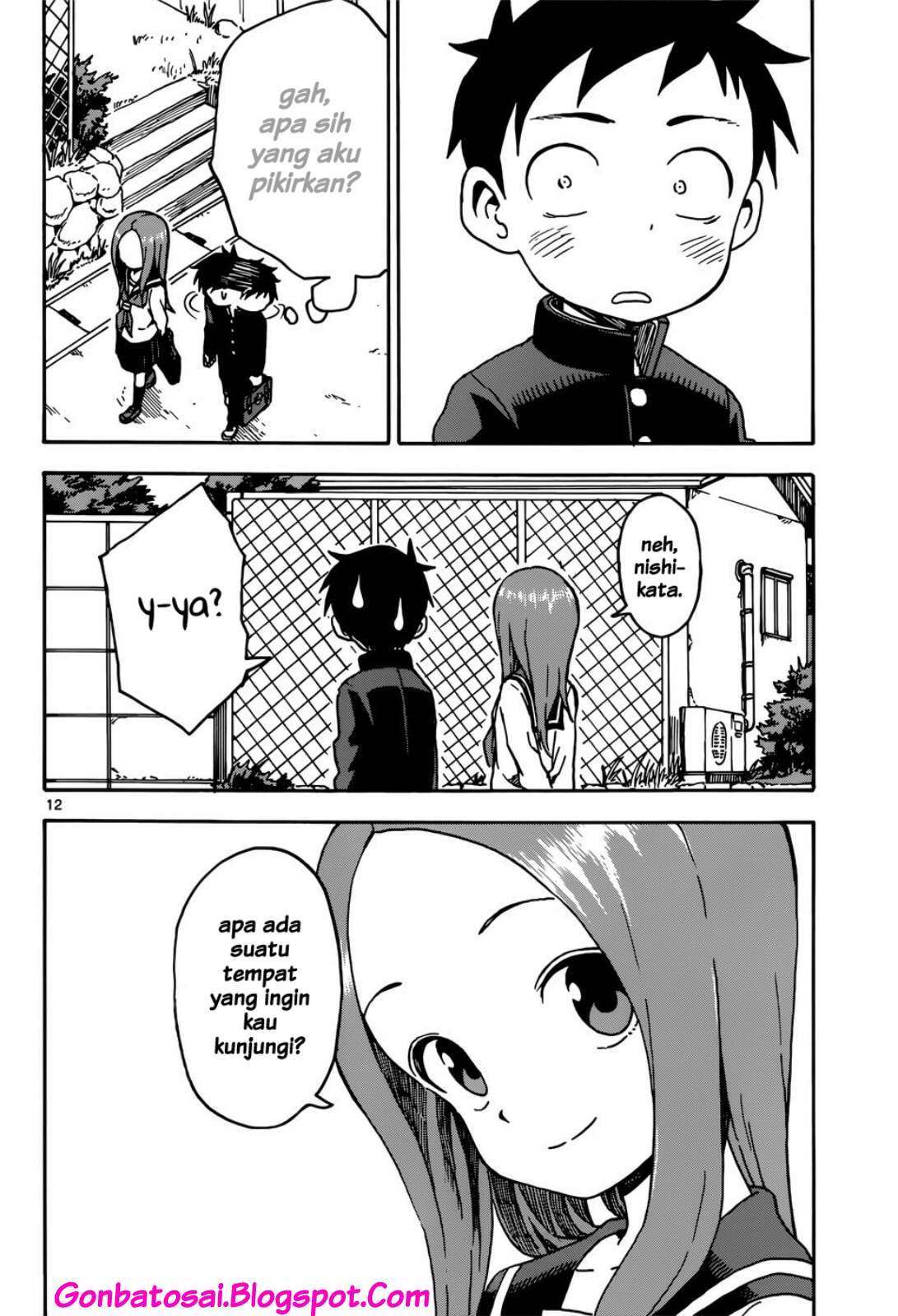 Karakai Jouzu no Takagi-san Chapter 66 Gambar 14