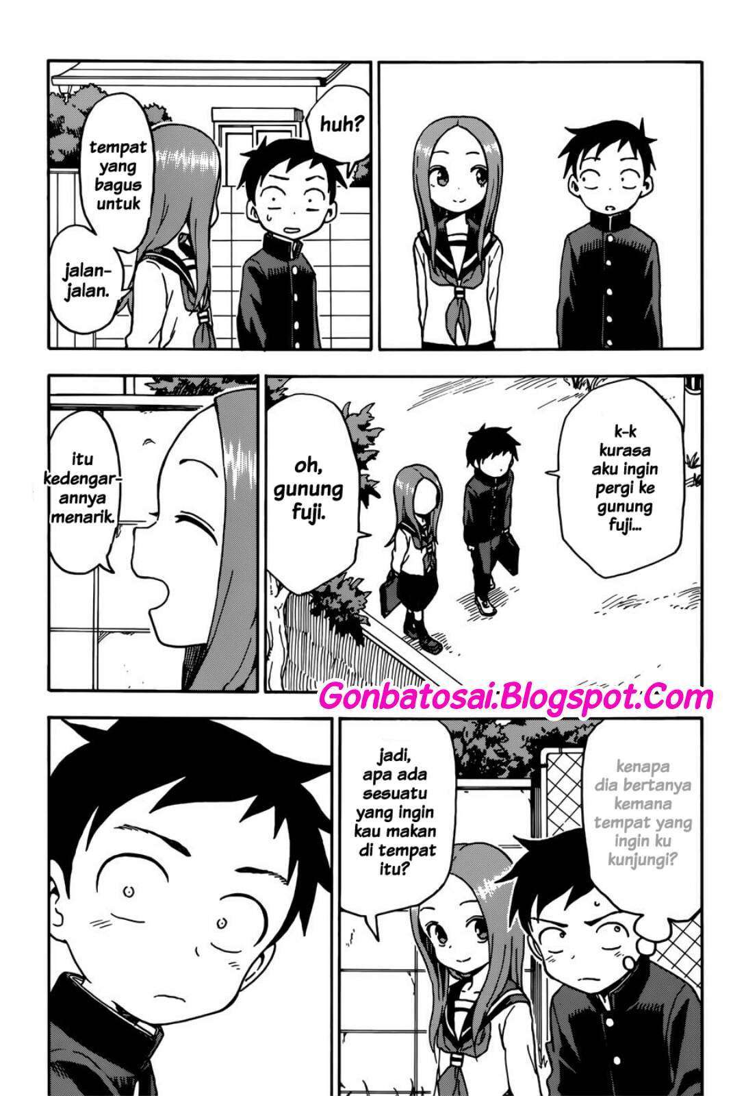 Karakai Jouzu no Takagi-san Chapter 66 Gambar 15