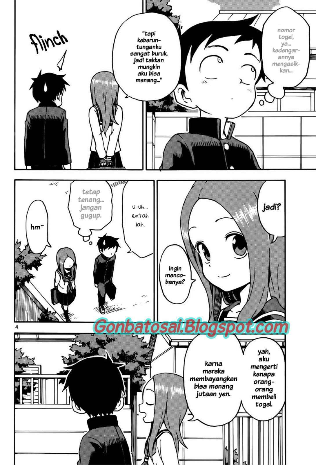 Karakai Jouzu no Takagi-san Chapter 66 Gambar 5