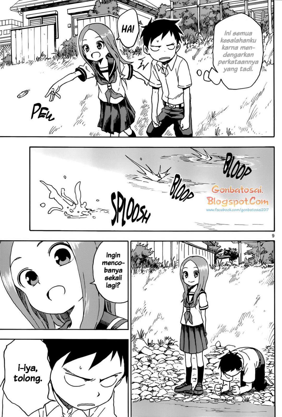 Karakai Jouzu no Takagi-san Chapter 64 Gambar 11
